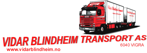 Vidar Blindheim Transport AS, Tlf. 905 74770