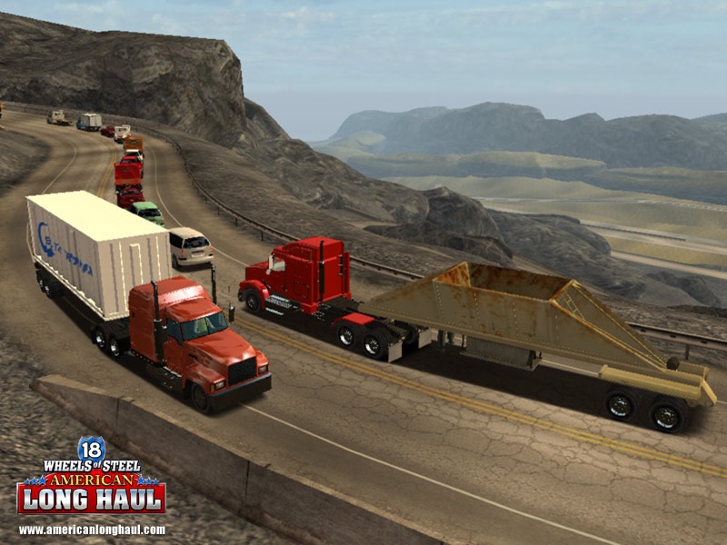 18 Wheels of Steel American Long Haul screens