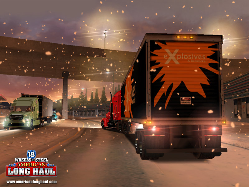 18 Wheels of Steel American Long Haul screens